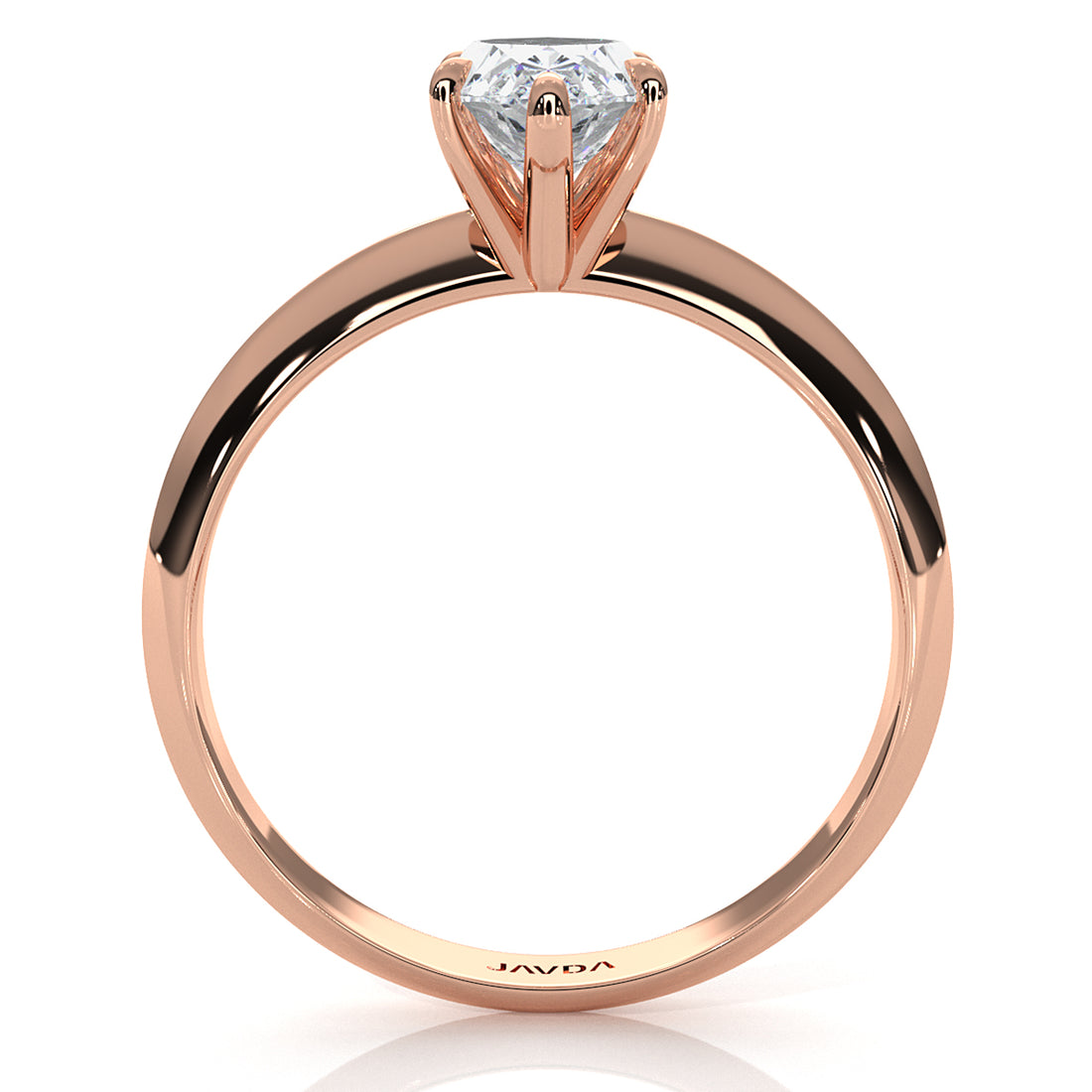 3g 2.2mm Claw Prong Solitaire Style Lab Grown Diamond Engagement Ring IGI Certified 1.00 Ctw.