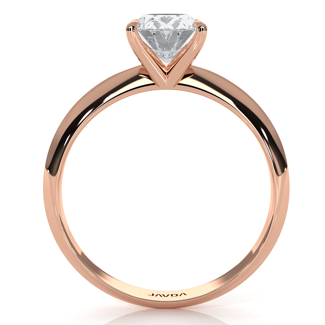 3g 2.2mm Claw Prong Solitaire Style Lab Grown Diamond Engagement Ring IGI Certified 1.00 Ctw.