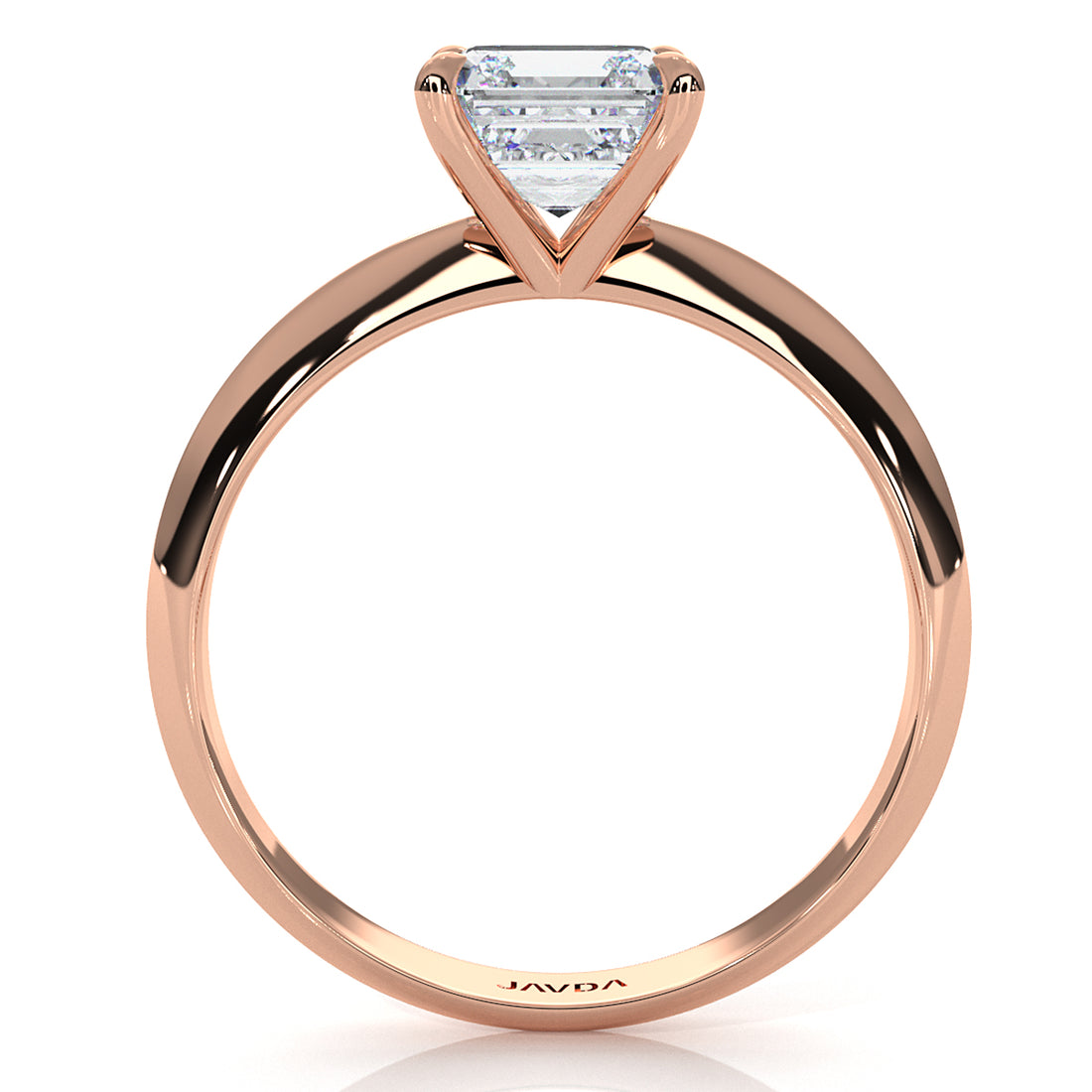 3g 2.2mm Claw Prong Solitaire Style Lab Grown Diamond Engagement Ring IGI Certified 1.00 Ctw.