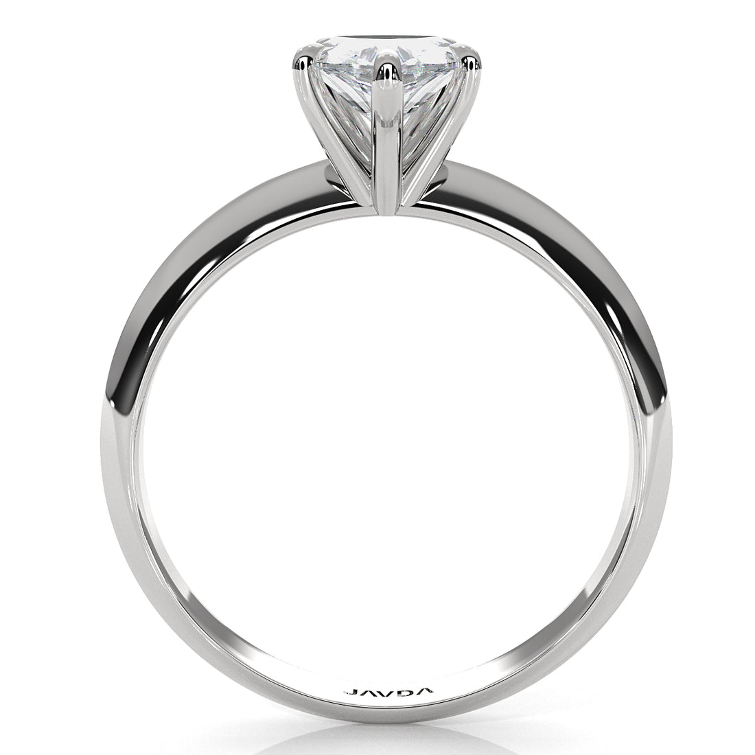 3g 2.2mm Claw Prong Solitaire Style Lab Grown Diamond Engagement Ring IGI Certified 1.00 Ctw.