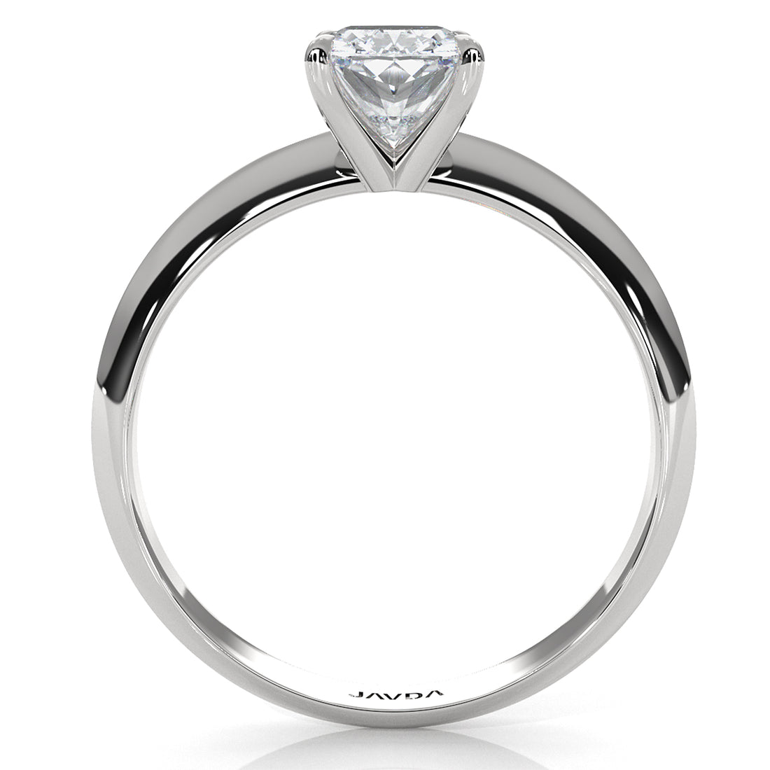 3g 2.2mm Claw Prong Solitaire Style Lab Grown Diamond Engagement Ring IGI Certified 1.00 Ctw.