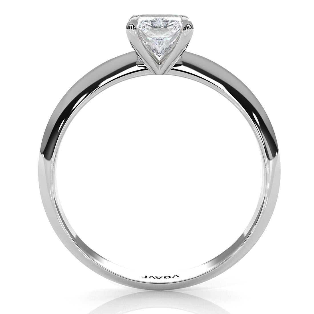 3g 2.2mm Claw Prong Solitaire Style Lab Grown Diamond Engagement Ring IGI Certified 1.00 Ctw.