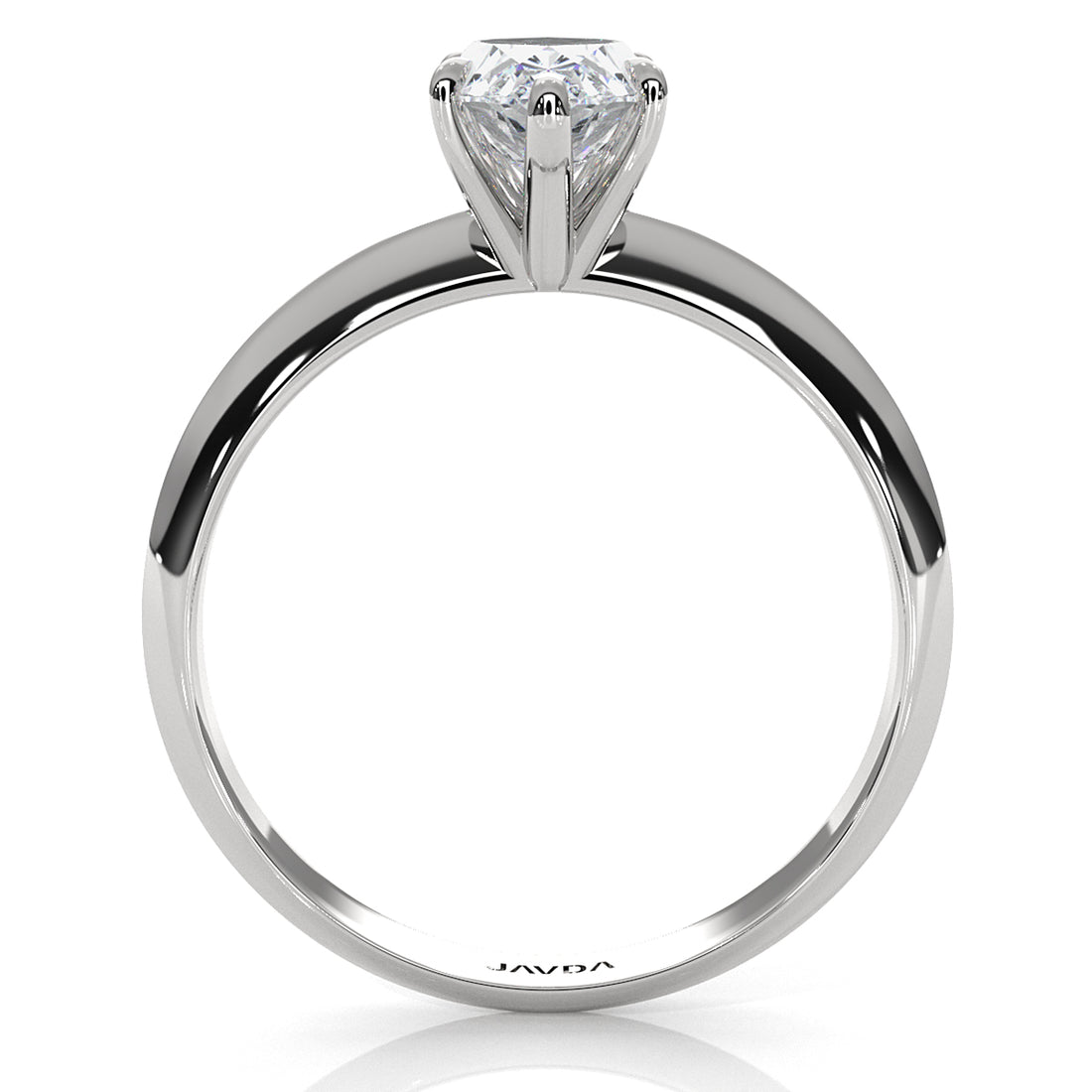 3g 2.2mm Claw Prong Solitaire Style Lab Grown Diamond Engagement Ring IGI Certified 1.00 Ctw.