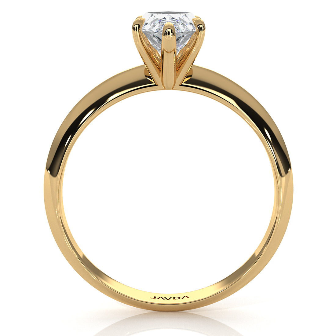 3g 2.2mm Claw Prong Solitaire Style Lab Grown Diamond Engagement Ring IGI Certified 1.00 Ctw.