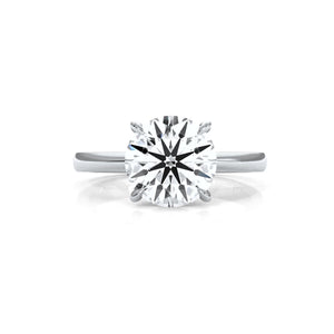 4g Cathedral Style Solitaire 2.5mm Heart Engagement Ring Setting IGI Certified 1.00 Ctw. 4g Cathedral Style Solitaire 2.5mm Heart Engagement Ring Setting IGI Certified 1.00 Ctw.