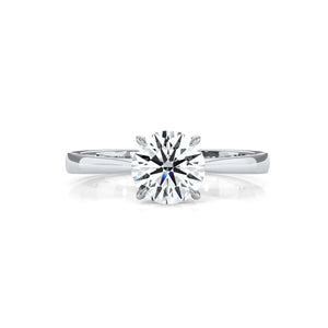 3g Lab Grown Diamond Tapper Solitaire IGI Certified Engagement Ring Setting 2mm 1.00 Ctw. 3g Lab Grown Diamond Tapper Solitaire IGI Certified Engagement Ring Setting 2mm 1.00 Ctw.