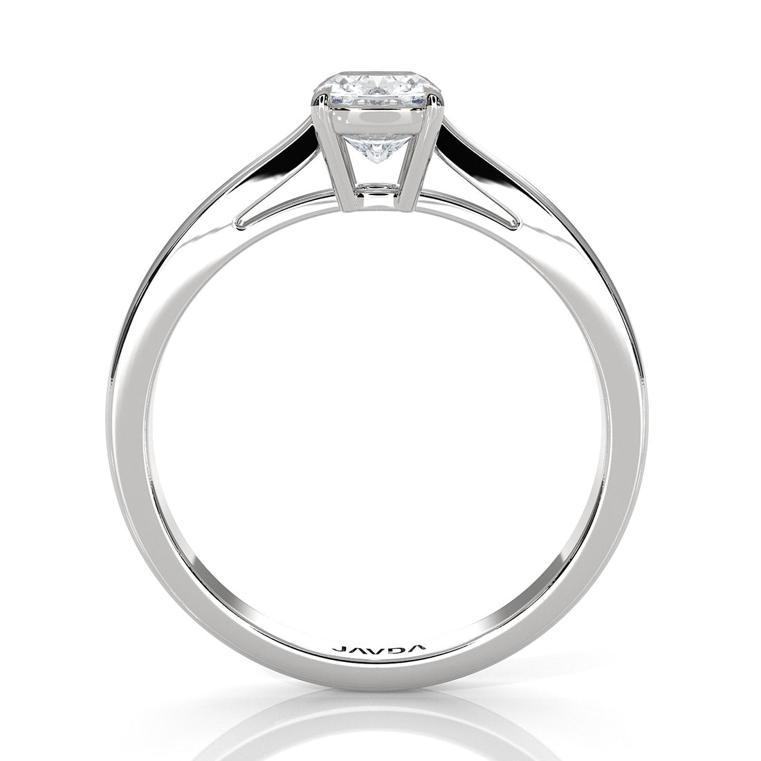 Lab Grown Diamond IGI Certified 4 Prong Solitaire Engagement Ring 4g Setting 1.00 Ctw.
