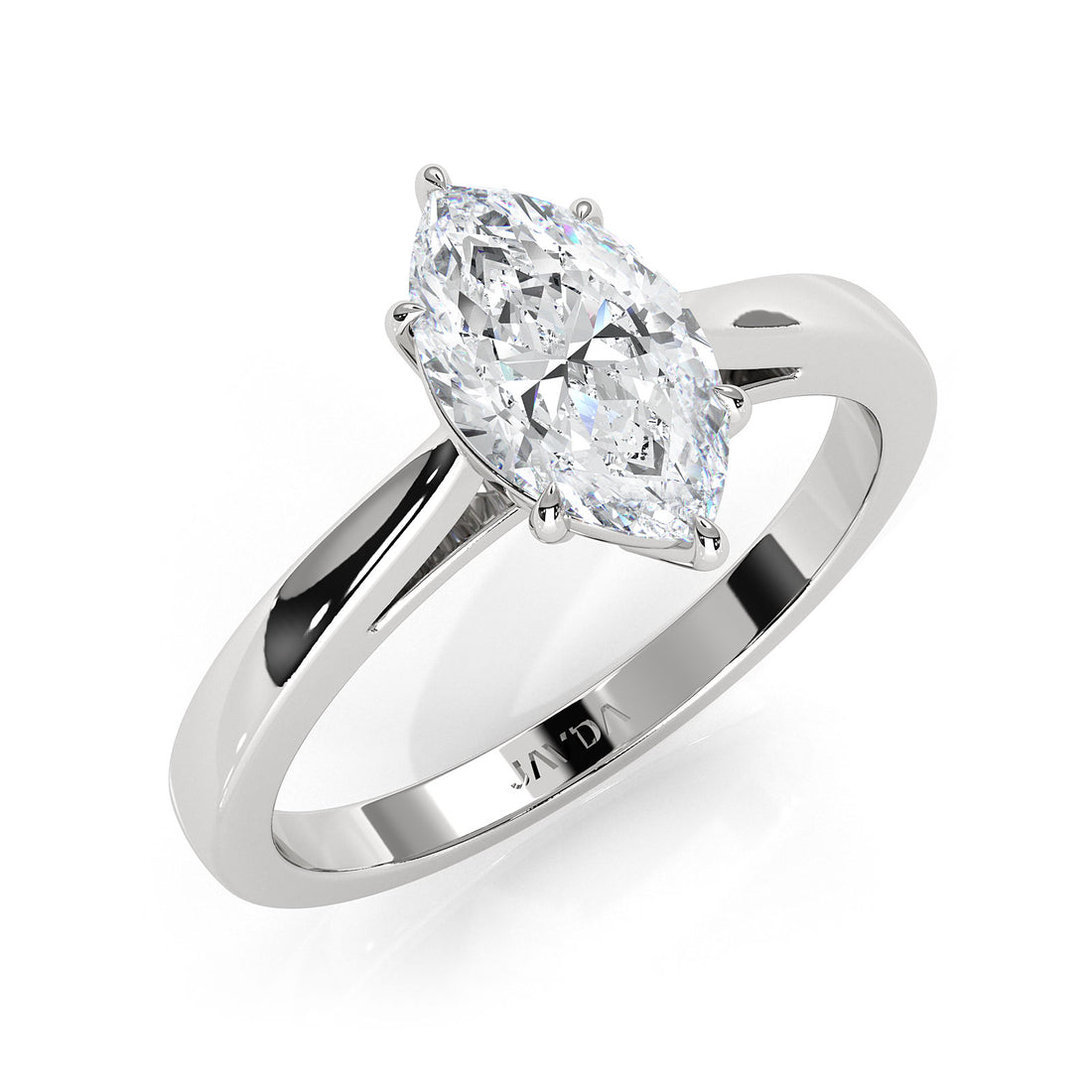 Lab Grown Diamond IGI Certified 4 Prong Solitaire Engagement Ring 4g Setting 1.00 Ctw.