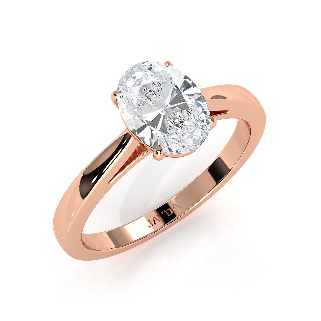 Lab Grown Diamond IGI Certified 4 Prong Solitaire Engagement Ring 4g Setting 1.00 Ctw.