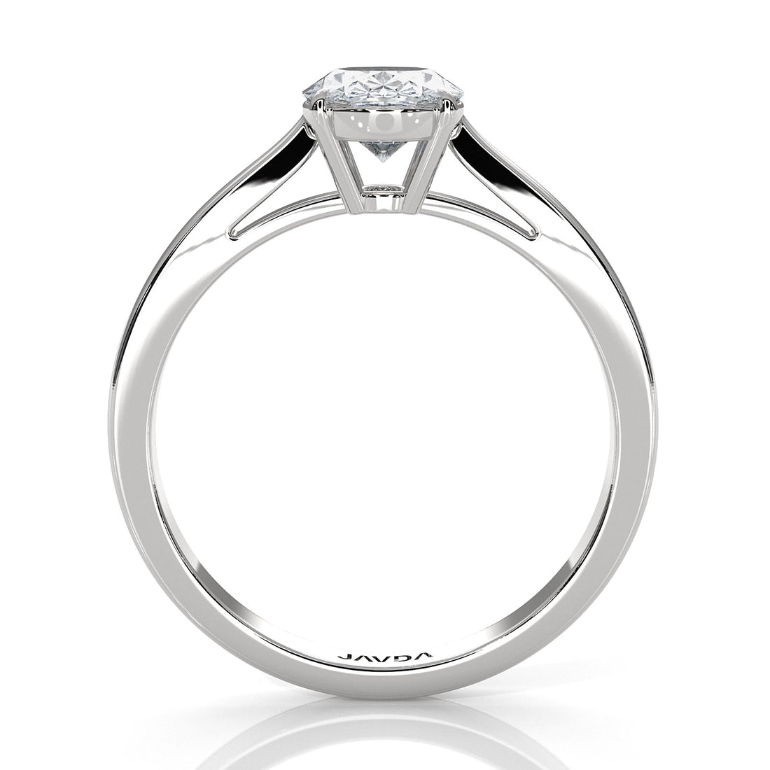 Lab Grown Diamond IGI Certified 4 Prong Solitaire Engagement Ring 4g Setting 1.00 Ctw.