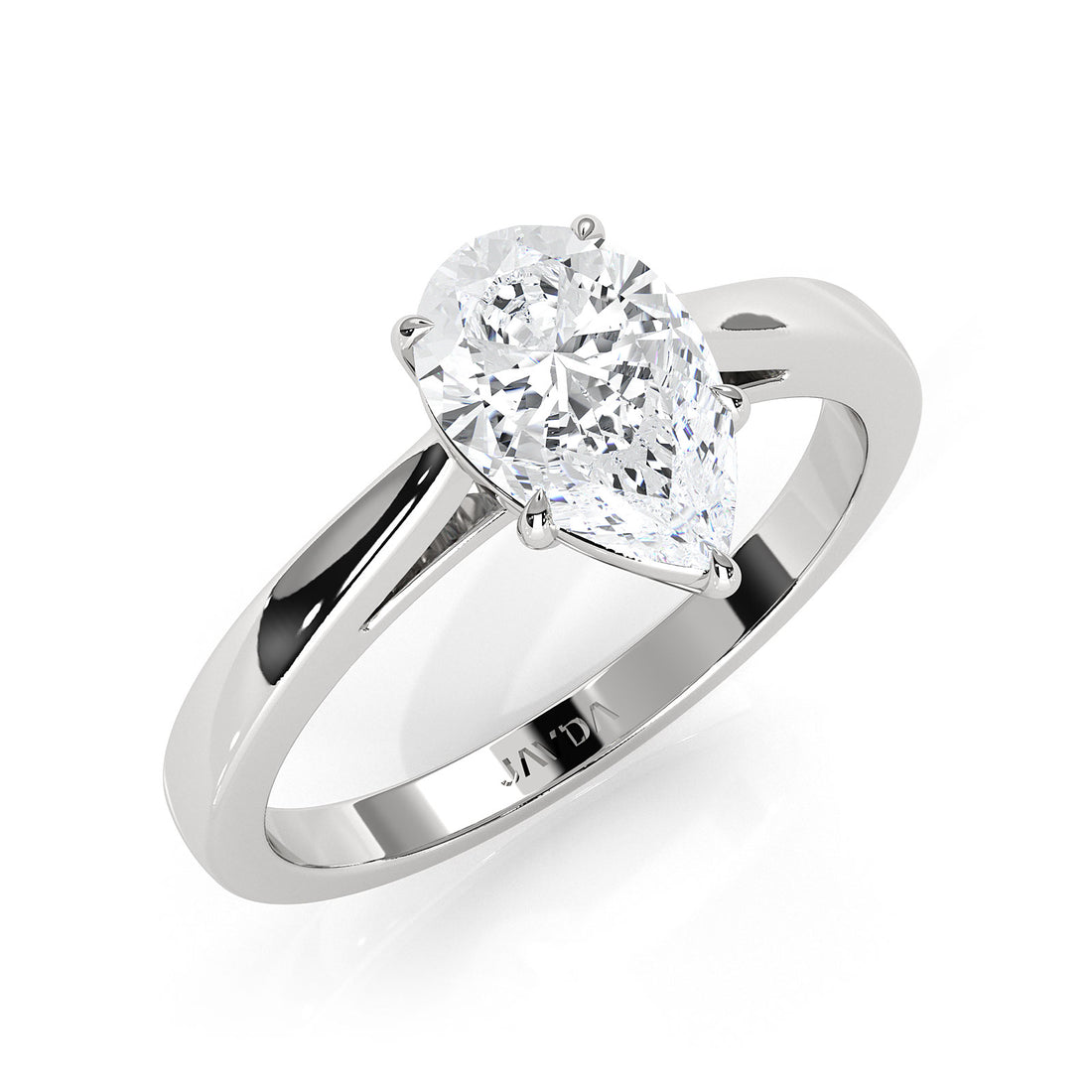 Lab Grown Diamond IGI Certified 4 Prong Solitaire Engagement Ring 4g Setting 1.00 Ctw.