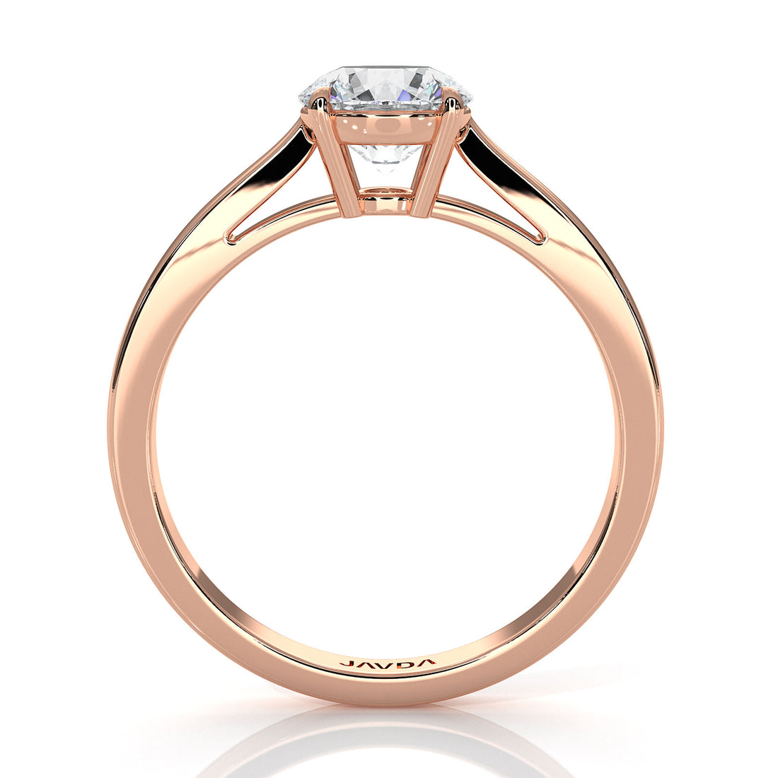 Lab Grown Diamond IGI Certified 4 Prong Solitaire Engagement Ring 4g Setting 1.00 Ctw.