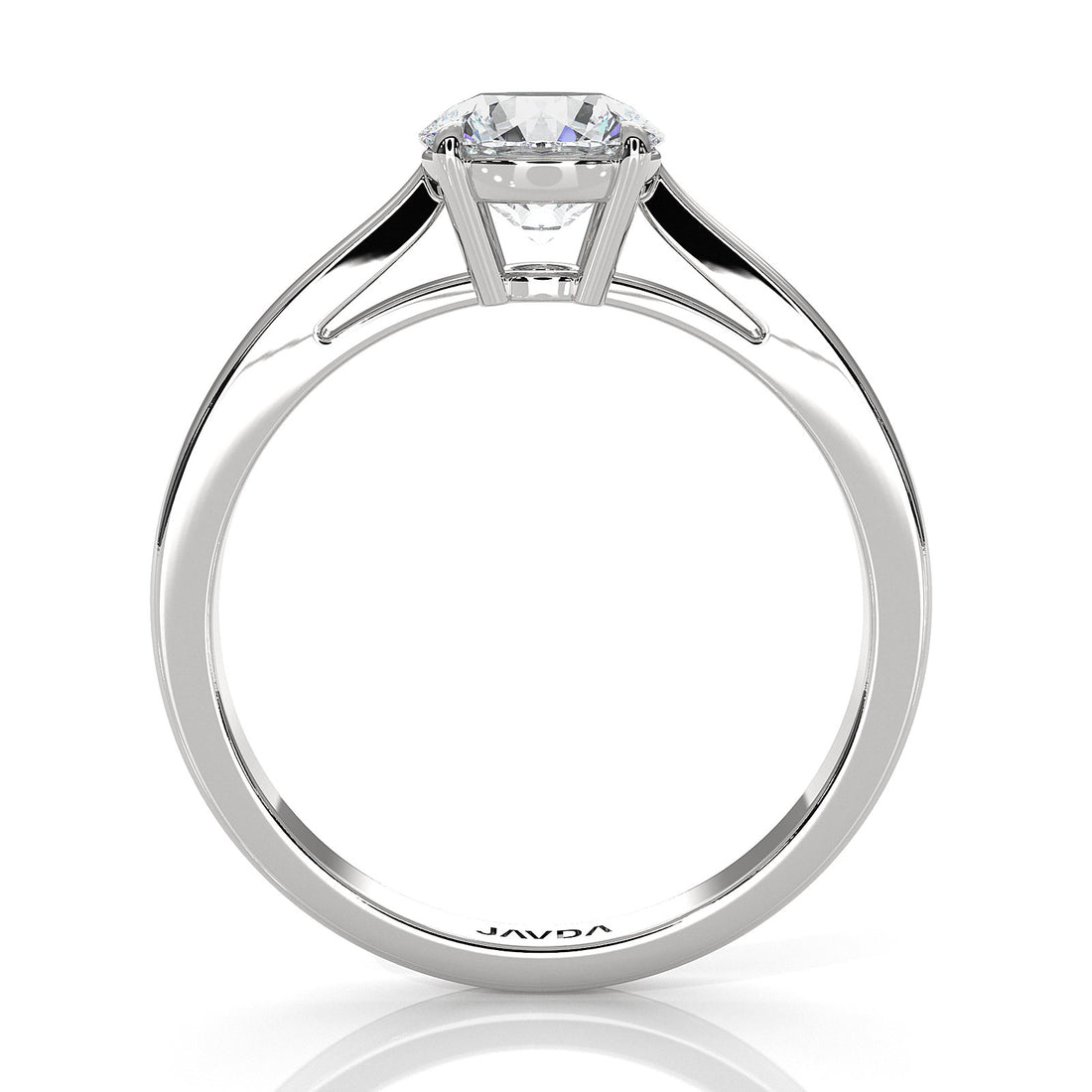 Lab Grown Diamond IGI Certified 4 Prong Solitaire Engagement Ring 4g Setting 1.00 Ctw.