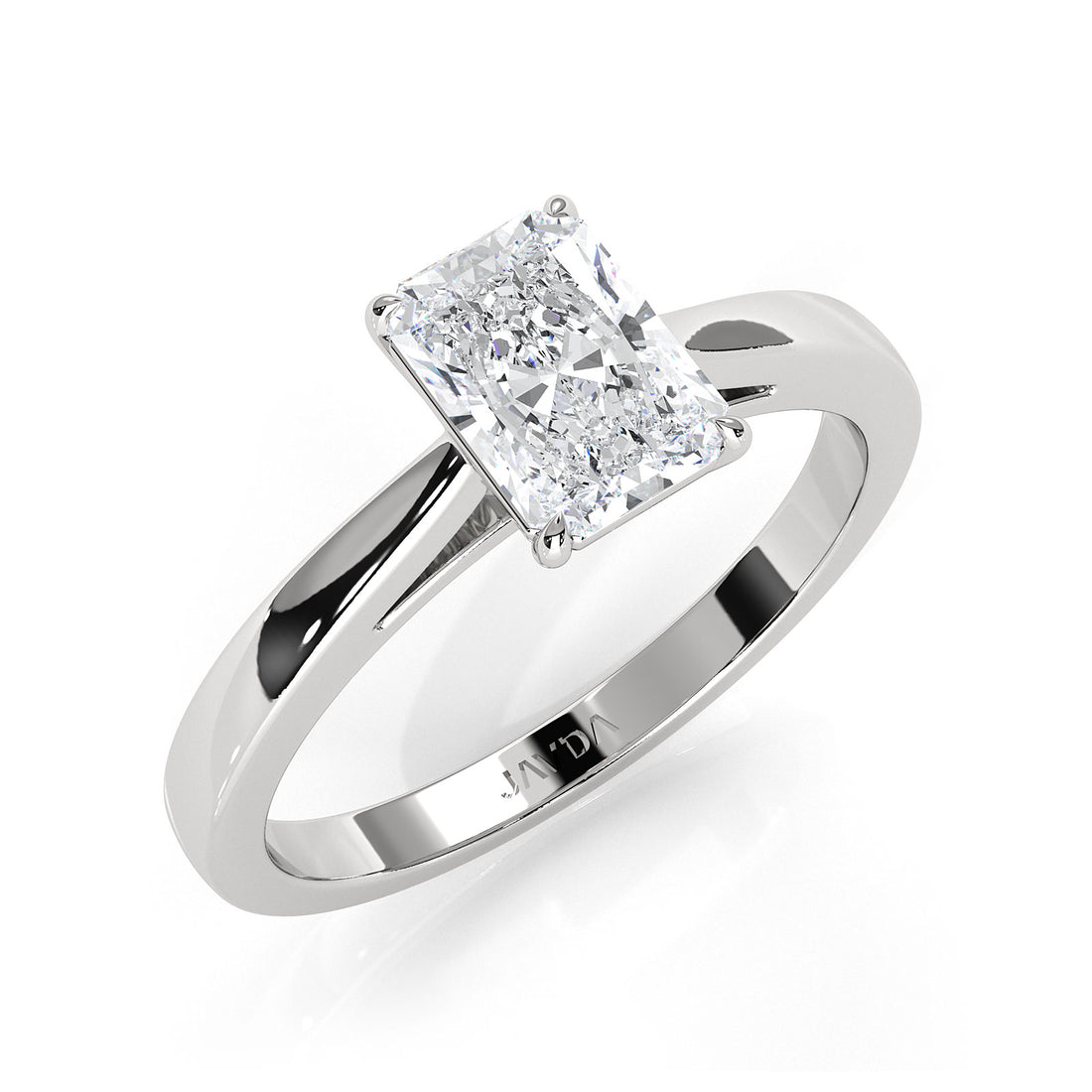 Lab Grown Diamond IGI Certified 4 Prong Solitaire Engagement Ring 4g Setting 1.00 Ctw.