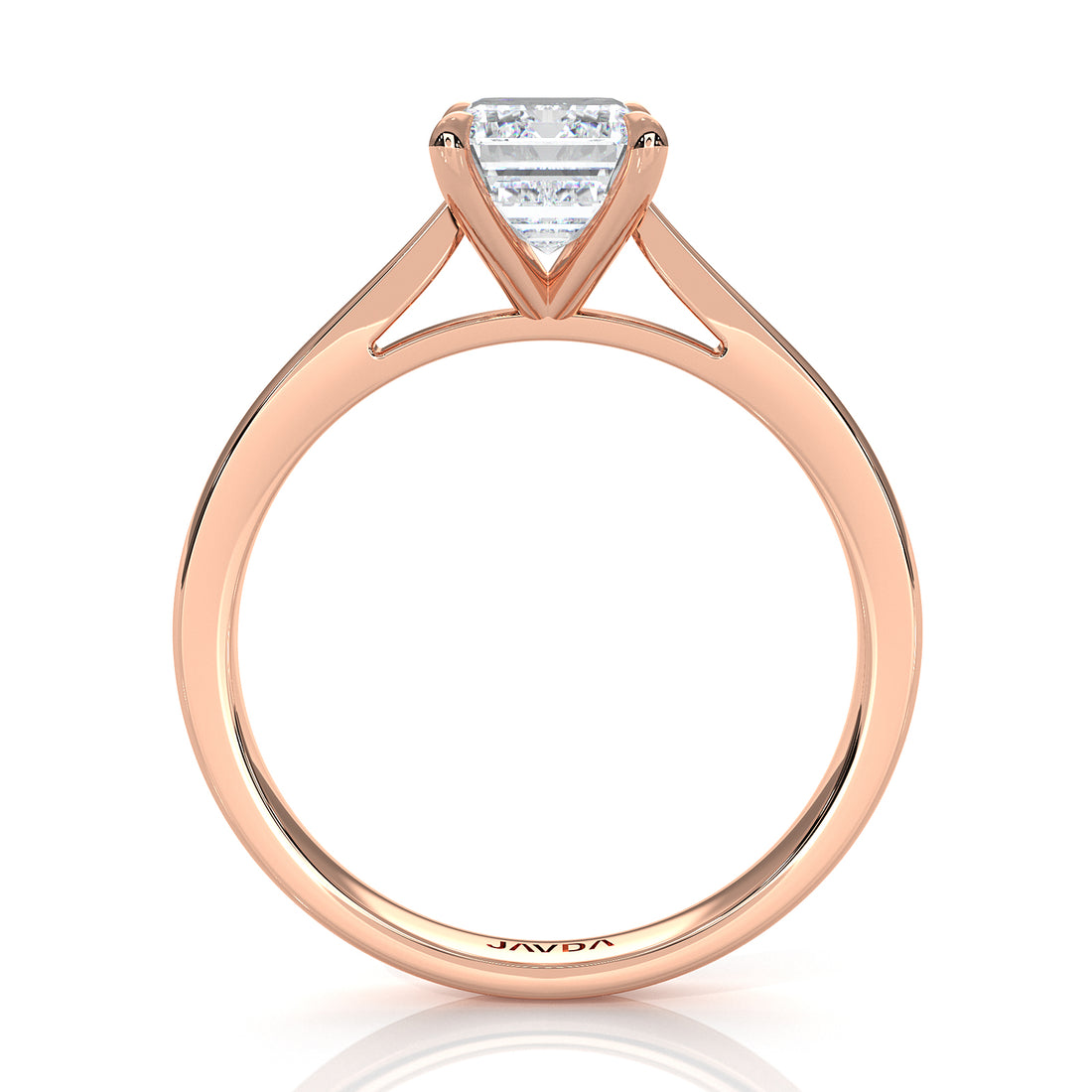 4.5g Princess Prong Setting Lab Grown Diamond Engagement Solitaire Ring IGI Certified 1.00 Ctw.