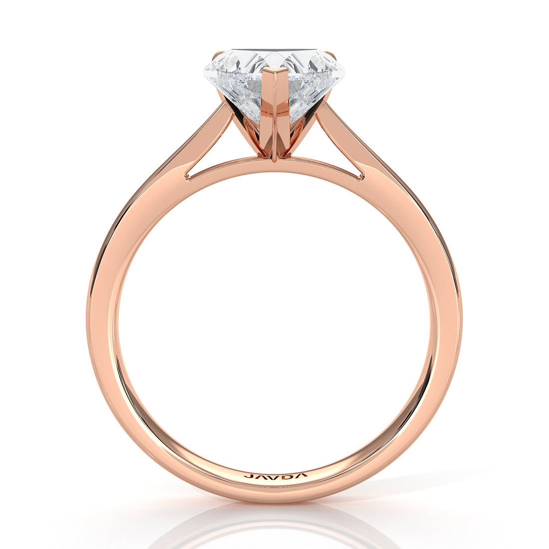 4.5g Princess Prong Setting Lab Grown Diamond Engagement Solitaire Ring IGI Certified 1.00 Ctw.
