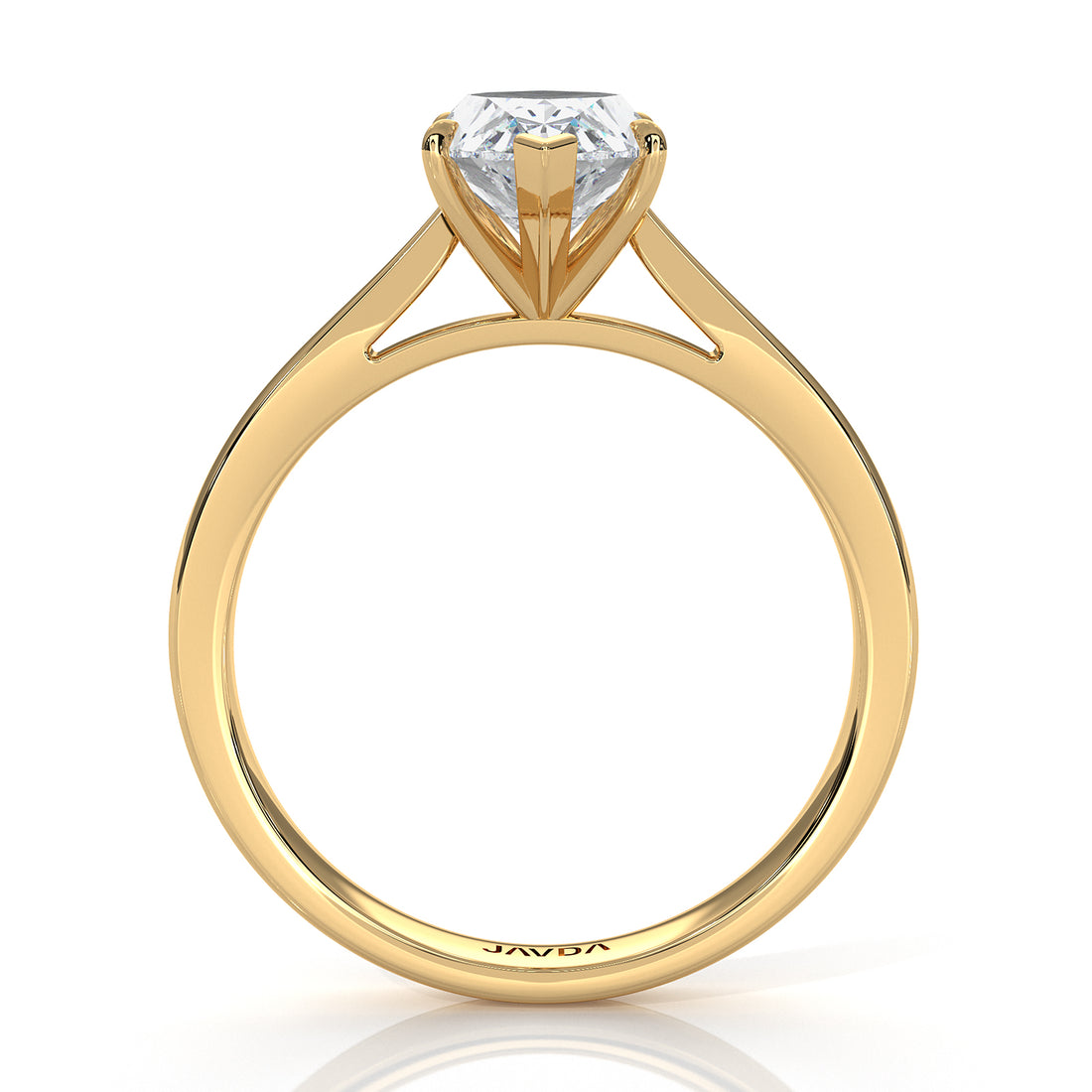 4.5g Princess Prong Setting Lab Grown Diamond Engagement Solitaire Ring IGI Certified 1.00 Ctw.