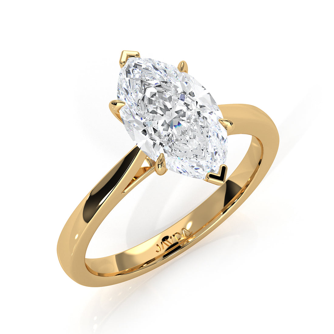 4.5g Princess Prong Setting Lab Grown Diamond Engagement Solitaire Ring IGI Certified 1.00 Ctw.