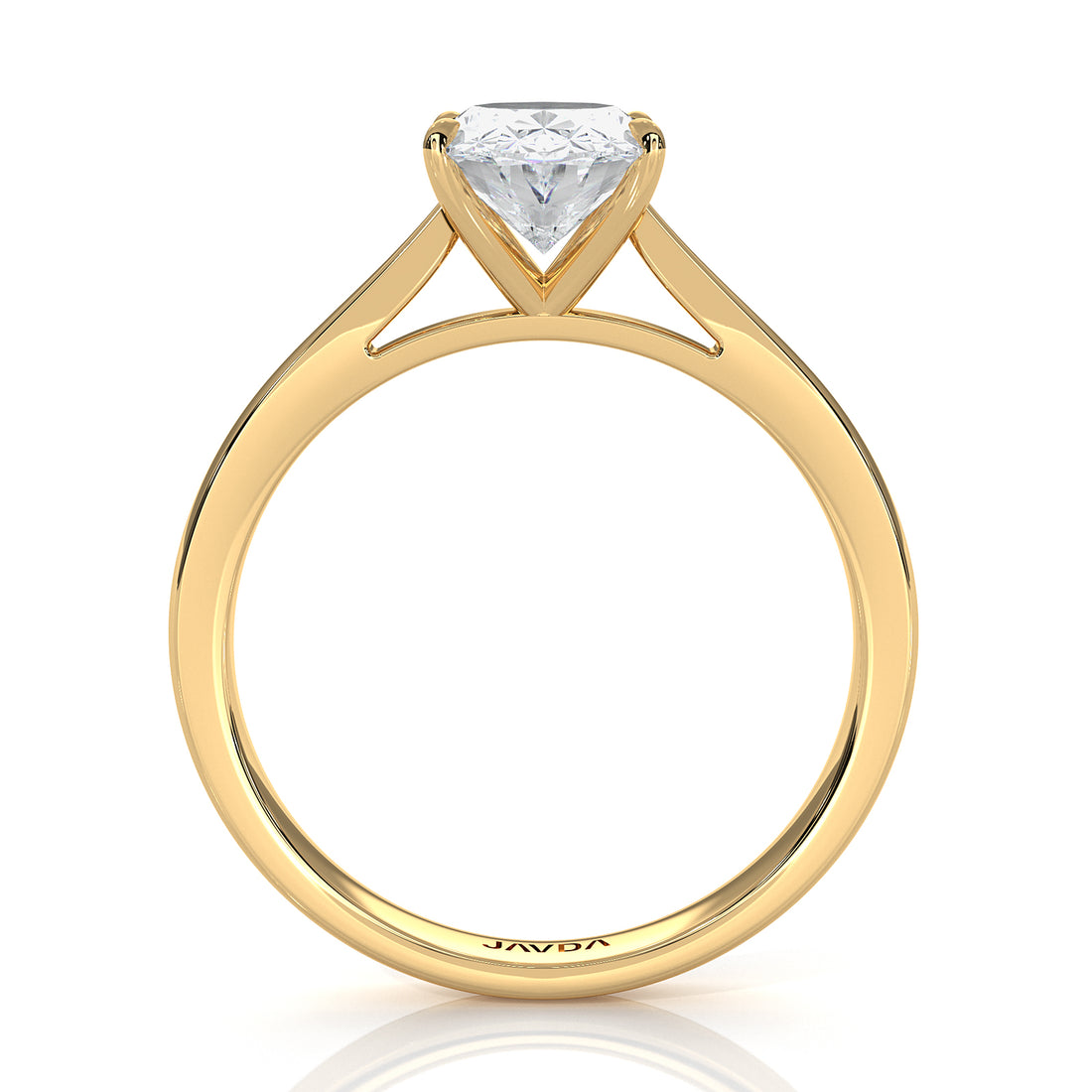 4.5g Princess Prong Setting Lab Grown Diamond Engagement Solitaire Ring IGI Certified 1.00 Ctw.