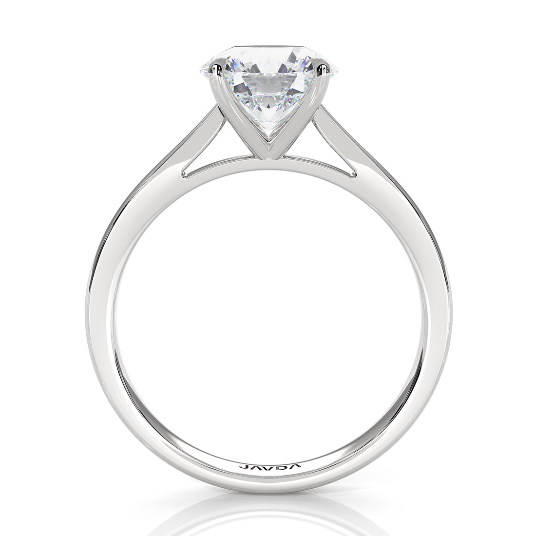 4.5g Princess Prong Setting Lab Grown Diamond Engagement Solitaire Ring IGI Certified 1.00 Ctw.