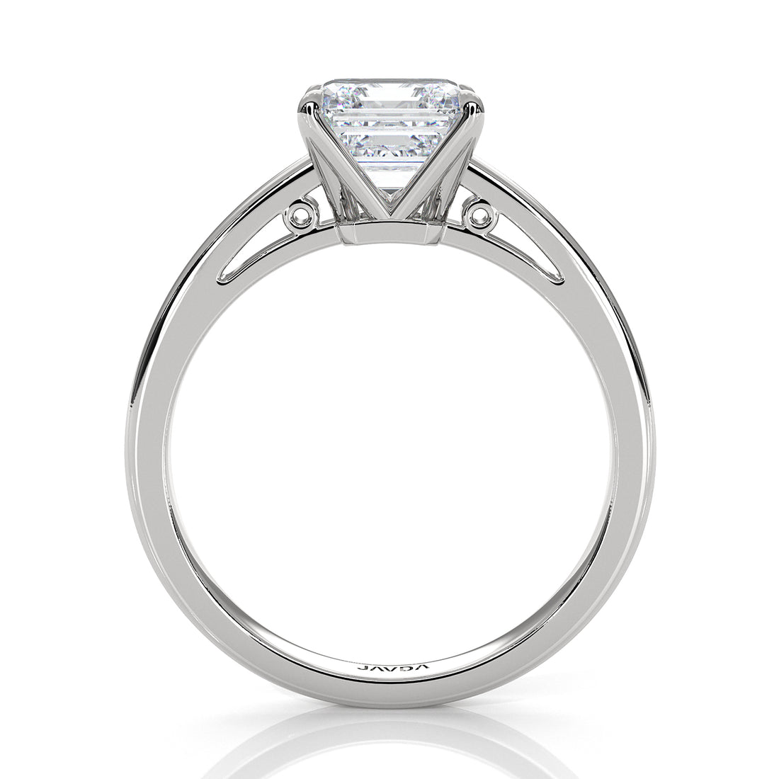 4.5g Lab Grown Diamond 6 Prong Solitaire Engagement Setting IGI Certified Ring 1.00 Ctw.