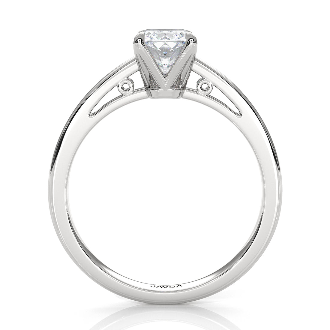 4.5g Lab Grown Diamond 6 Prong Solitaire Engagement Setting IGI Certified Ring 1.00 Ctw.