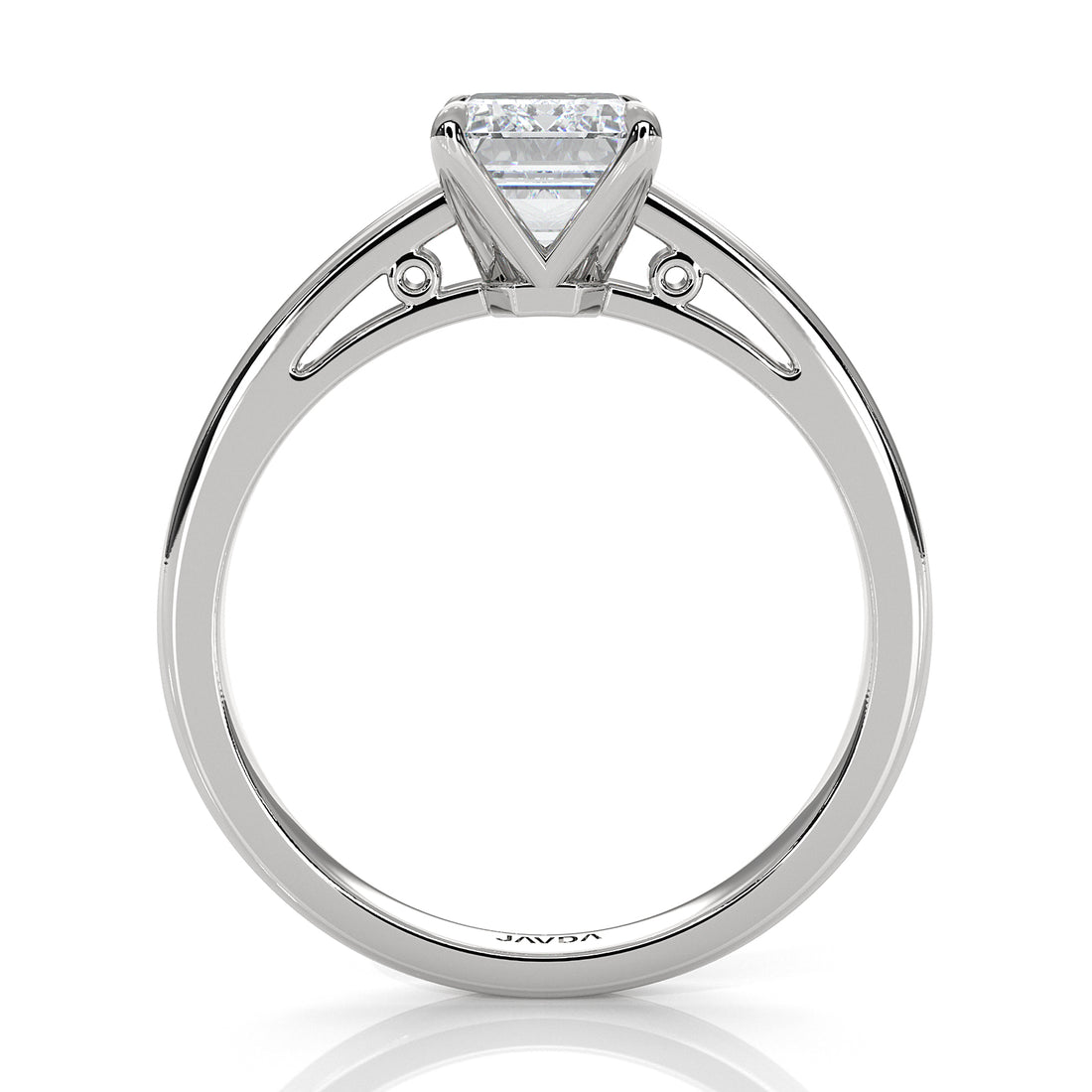 4.5g Lab Grown Diamond 6 Prong Solitaire Engagement Setting IGI Certified Ring 1.00 Ctw.