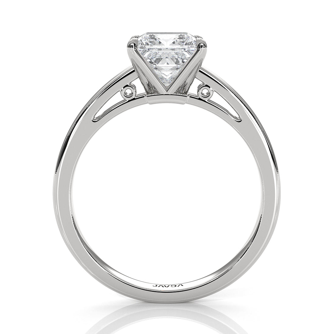 4.5g Lab Grown Diamond 6 Prong Solitaire Engagement Setting IGI Certified Ring 1.00 Ctw.