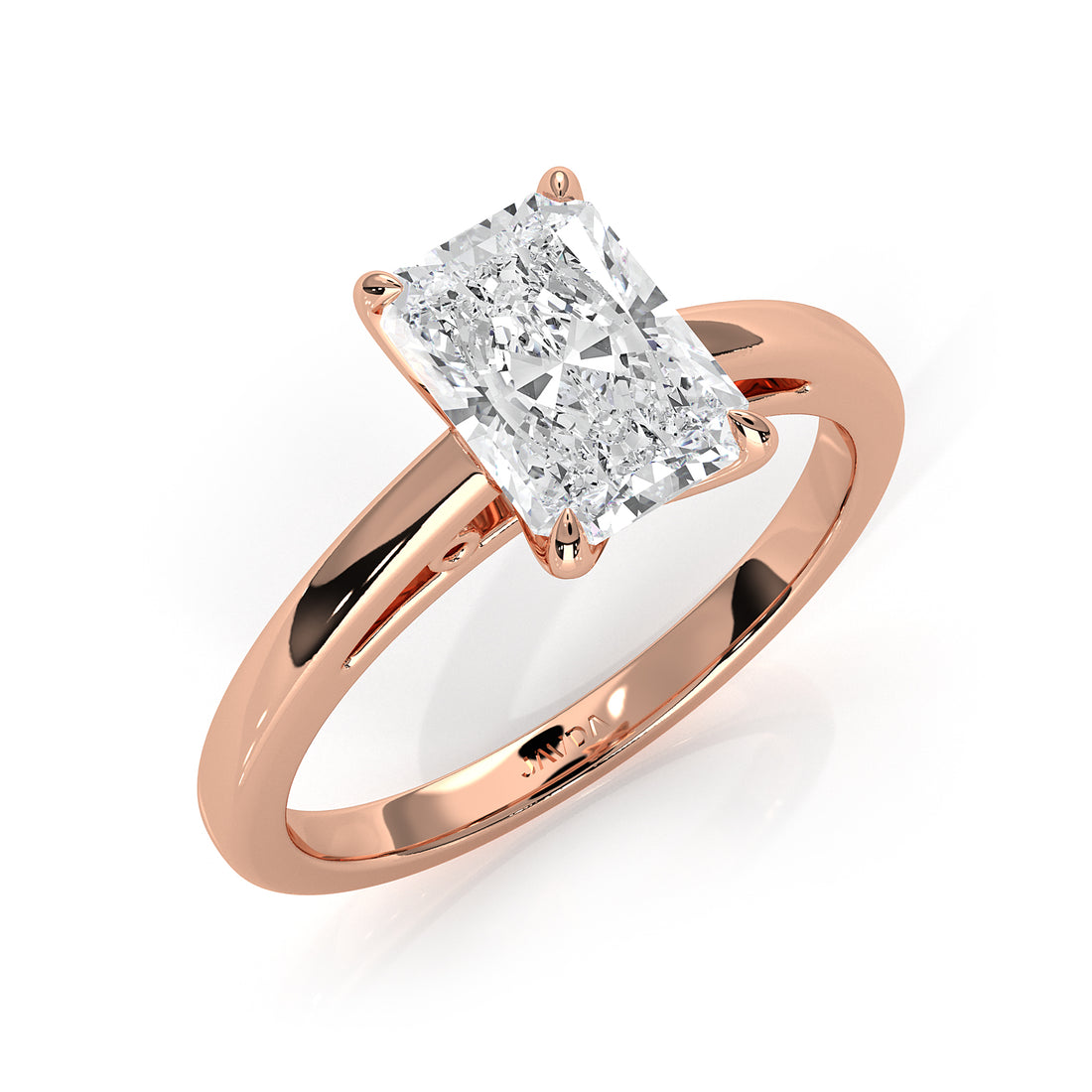 4.5g Lab Grown Diamond 6 Prong Solitaire Engagement Setting IGI Certified Ring 1.00 Ctw.