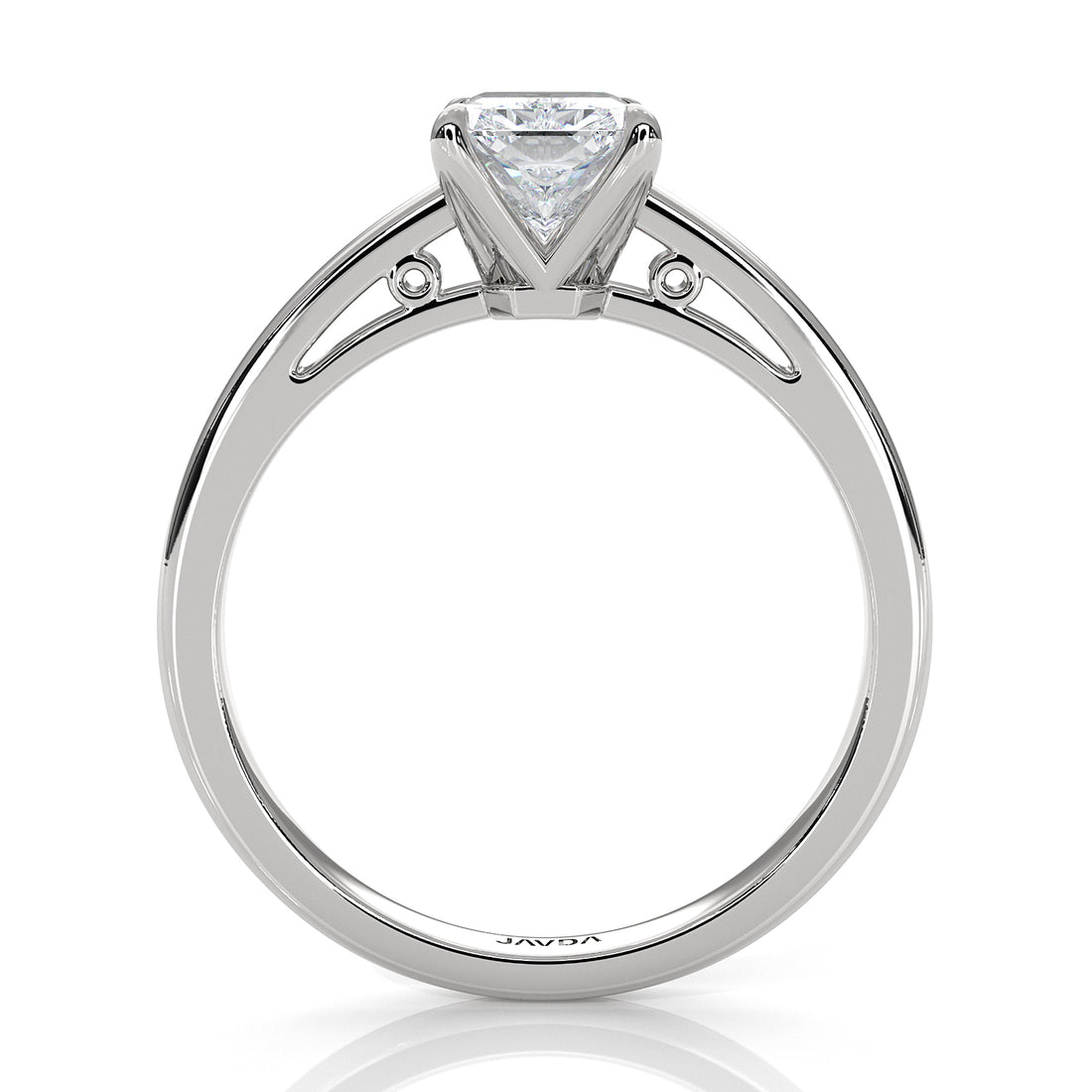 4.5g Lab Grown Diamond 6 Prong Solitaire Engagement Setting IGI Certified Ring 1.00 Ctw.