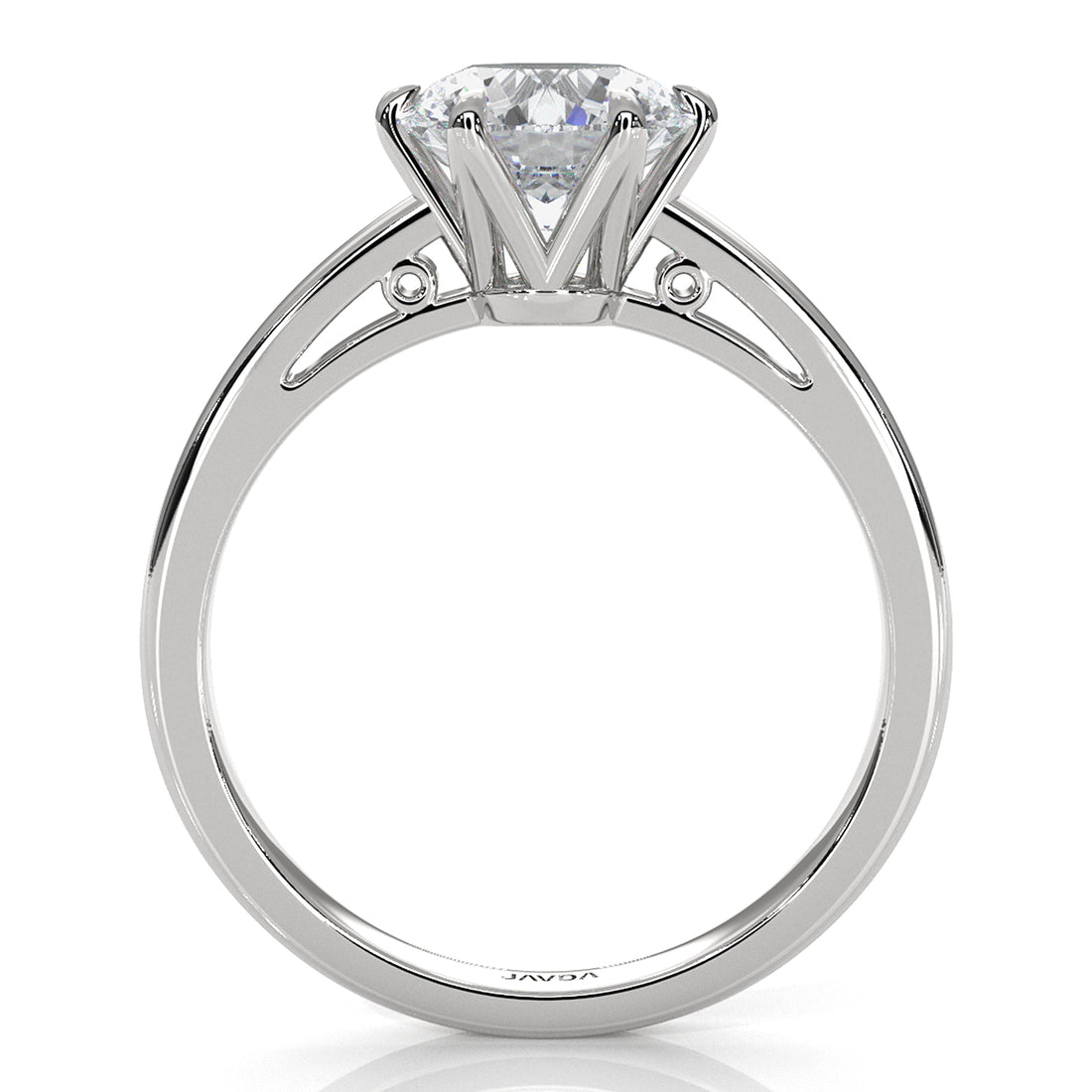 4.5g Lab Grown Diamond 6 Prong Solitaire Engagement Setting IGI Certified Ring 1.00 Ctw.