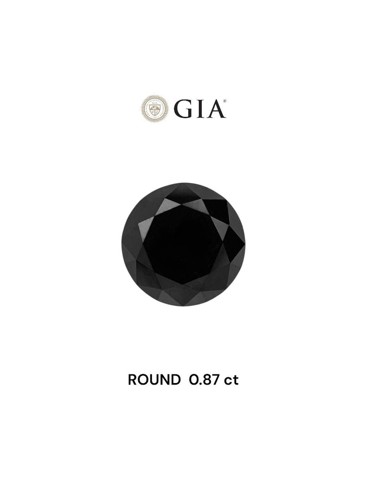 0.87 Ct | Excellent Cut | Black  |
    VVS2  | GIA  | Round | Fancy  Diamond | 5513098777