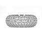 Round Lab Grown Diamond Pave Set Women's Eternity Wedding Band 3.93 Ctw.