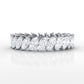 Marquise Eternity Lab-Grown Diamond Prong Set Women's Wedding Band 2.76 Ctw.