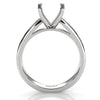 7gm 5.5m Cathedral Style Semi Mount Engagement Solitaire Ring