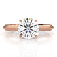 3g 2.2mm Claw Prong Solitaire Style Lab Grown Diamond Engagement Ring IGI Certified 1.00 Ctw.