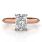 3g 2.2mm Claw Prong Solitaire Style Lab Grown Diamond Engagement Ring IGI Certified 1.00 Ctw.
