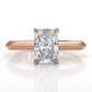 3g 2.2mm Claw Prong Solitaire Style Lab Grown Diamond Engagement Ring IGI Certified 1.00 Ctw.