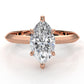 3g 2.2mm Claw Prong Solitaire Style Lab Grown Diamond Engagement Ring IGI Certified 1.00 Ctw.