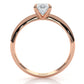 3g 2.2mm Claw Prong Solitaire Style Lab Grown Diamond Engagement Ring IGI Certified 1.00 Ctw.