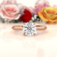 3g 2.2mm Claw Prong Solitaire Style Lab Grown Diamond Engagement Ring IGI Certified 1.00 Ctw.