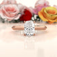 3g 2.2mm Claw Prong Solitaire Style Lab Grown Diamond Engagement Ring IGI Certified 1.00 Ctw.