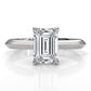 3g 2.2mm Claw Prong Solitaire Style Lab Grown Diamond Engagement Ring IGI Certified 1.00 Ctw.