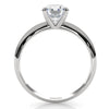 3g 2.2mm Claw Prong Solitaire Style Lab Grown Diamond Engagement Ring IGI Certified 1.00 Ctw.