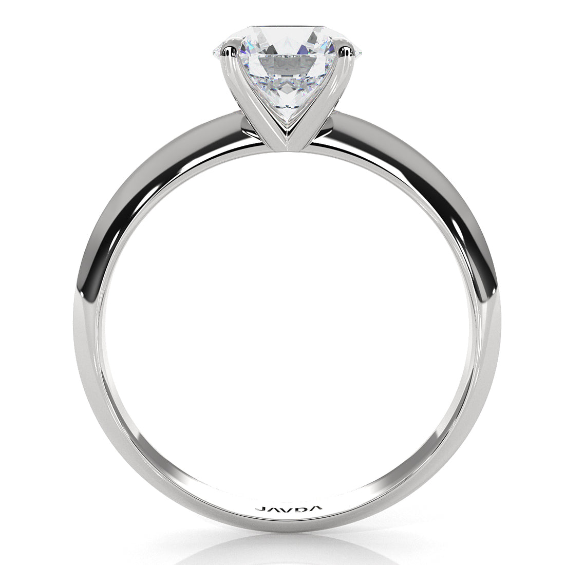 3g 2.2mm Claw Prong Solitaire Style Lab Grown Diamond Engagement Ring IGI Certified 1.00 Ctw.