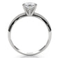 3g 2.2mm Claw Prong Solitaire Style Lab Grown Diamond Engagement Ring IGI Certified 1.00 Ctw.