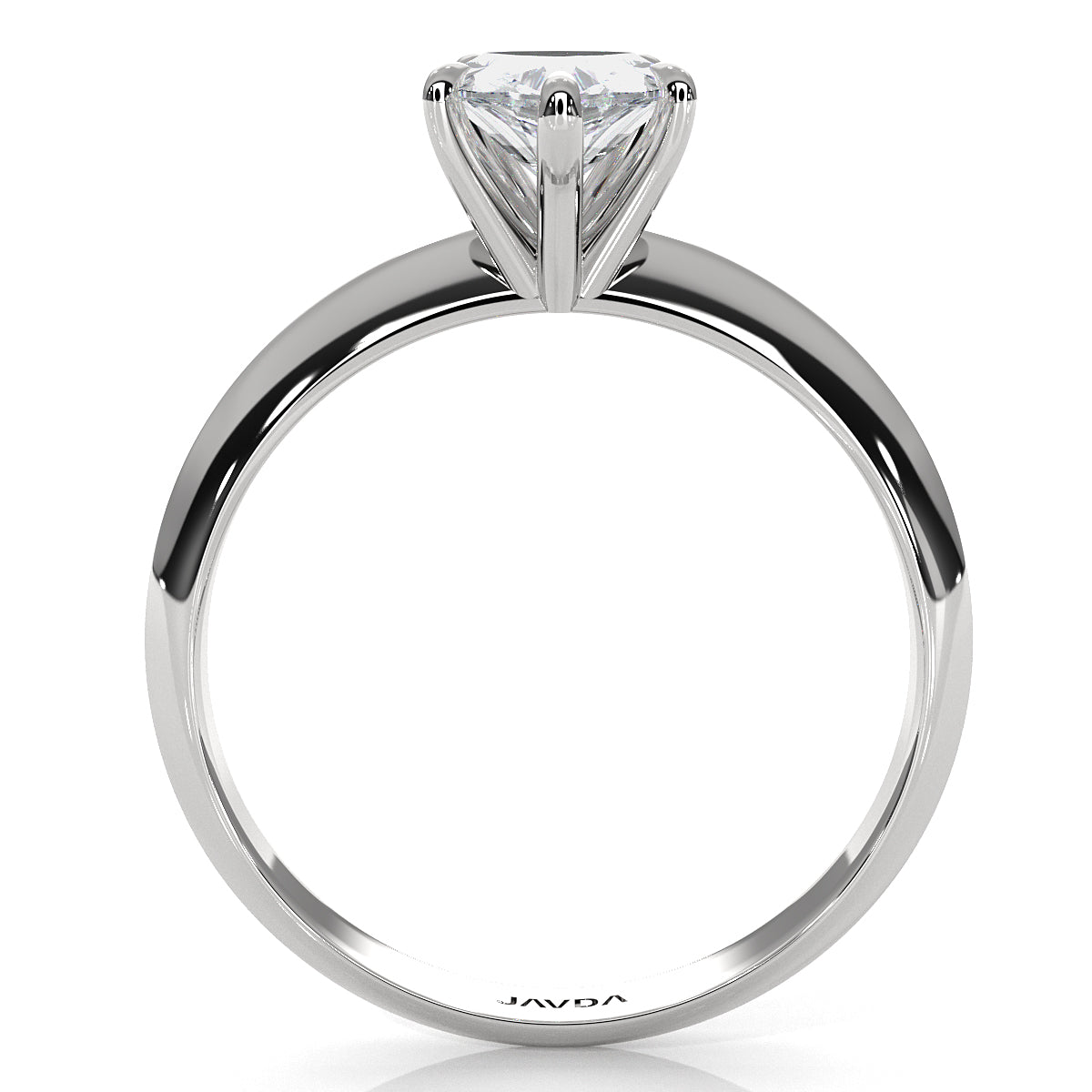 3g 2.2mm Claw Prong Solitaire Style Lab Grown Diamond Engagement Ring IGI Certified 1.00 Ctw.