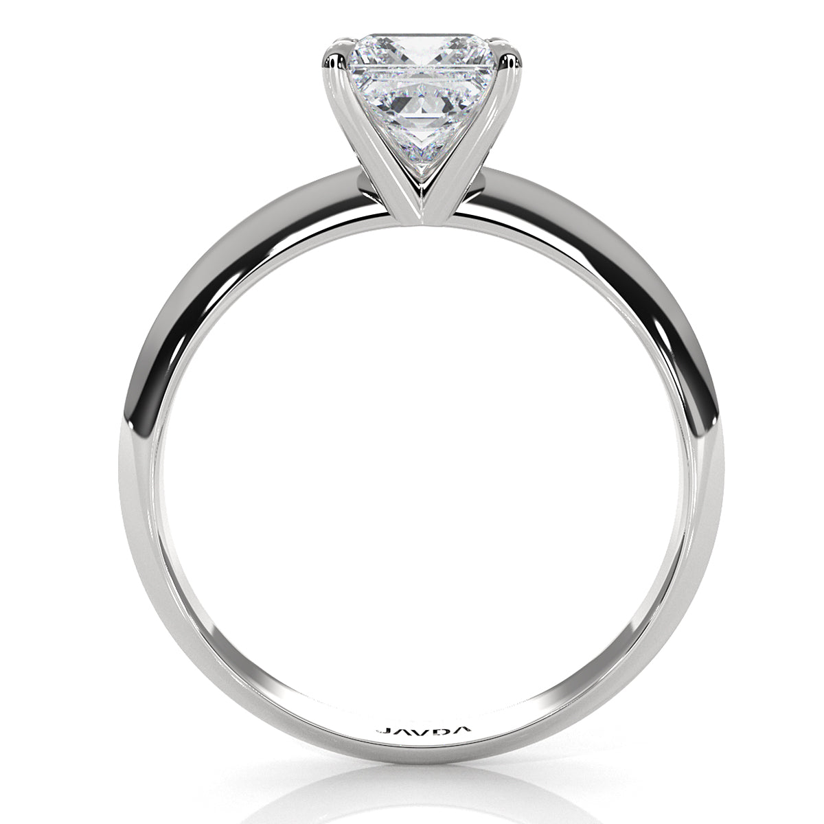 3g 2.2mm Claw Prong Solitaire Style Lab Grown Diamond Engagement Ring IGI Certified 1.00 Ctw.
