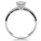 3g 2.2mm Claw Prong Solitaire Style Lab Grown Diamond Engagement Ring IGI Certified 1.00 Ctw.