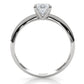 3g 2.2mm Claw Prong Solitaire Style Lab Grown Diamond Engagement Ring IGI Certified 1.00 Ctw.